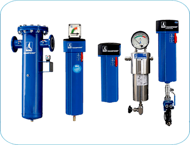 Compressed air filtration