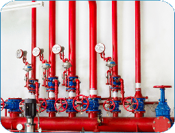 Fire Hydrant Piping For Fire Fighting And Fire Detection