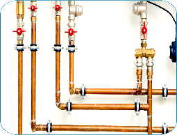 Copper Pipeline for Fluids & Gases for Industrial Applications