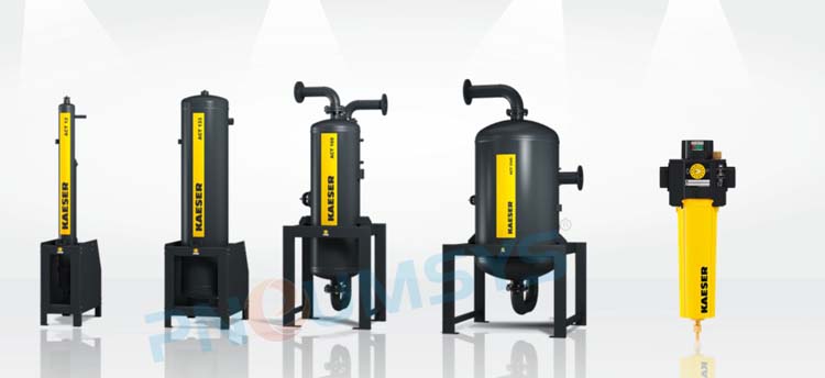 Kaeser Compressed Air Filter with Low Differential Pressure